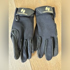 heritage size 3 kids riding gloves